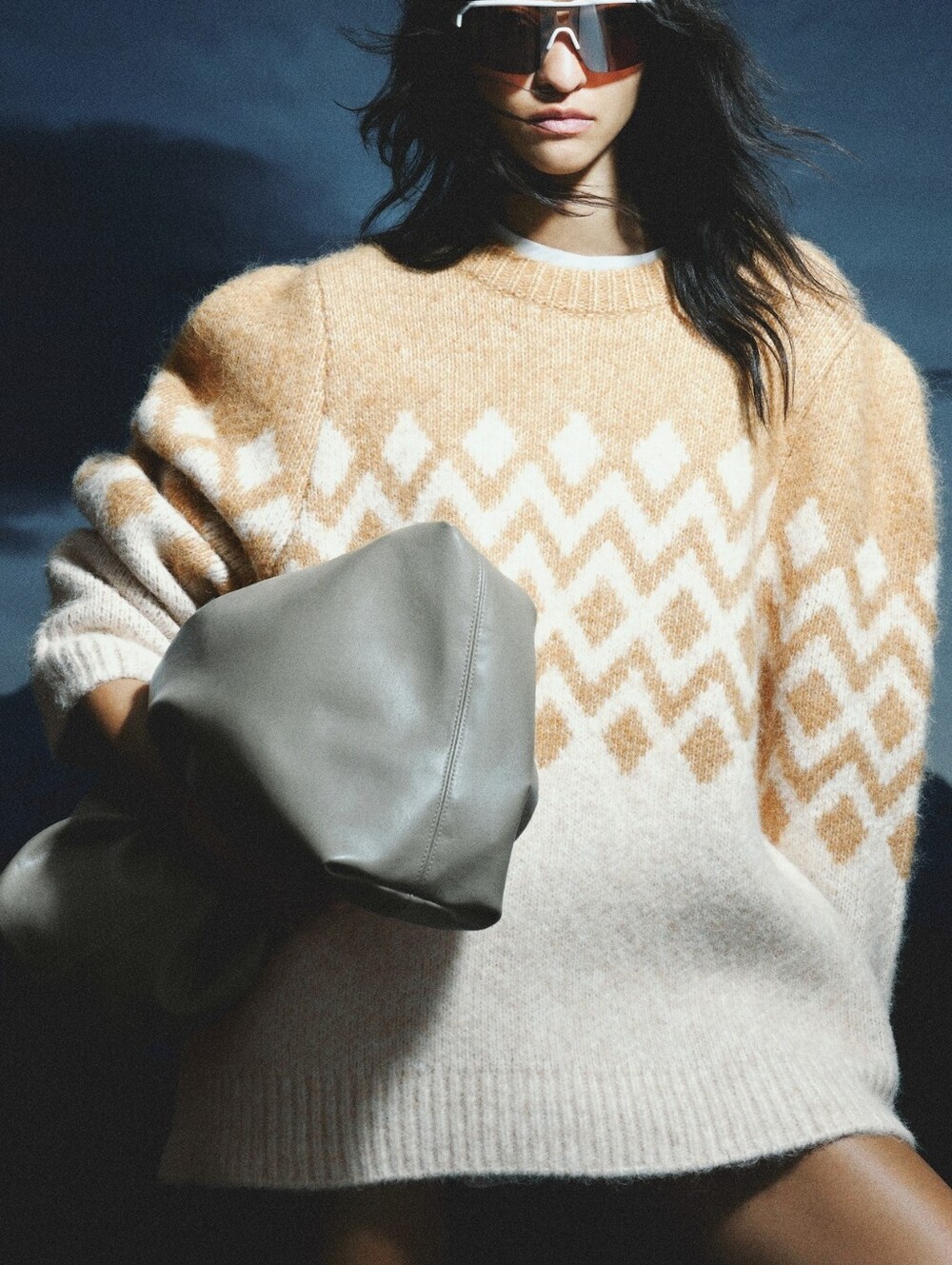 H&M Fuzzy Fall Sweater